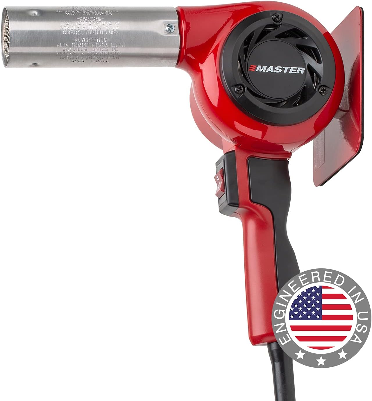Master Appliance VT-751D Industrial Heat Gun, Quick Change Plug-In Heating Element, Variable Temperature Heat Gun, 130F to 1200F, 120V, 1740W, 14.5 Amps, Assembled In USA - USA Company