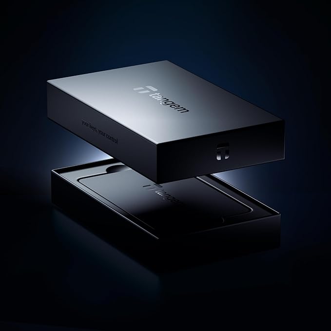 TANGEM Wallet Pack of 3 - Secure Crypto Wallet - Trusted Cold Storage for Bitcoin, Ethereum, NFT's & More Coins - 100% Offline Hardware