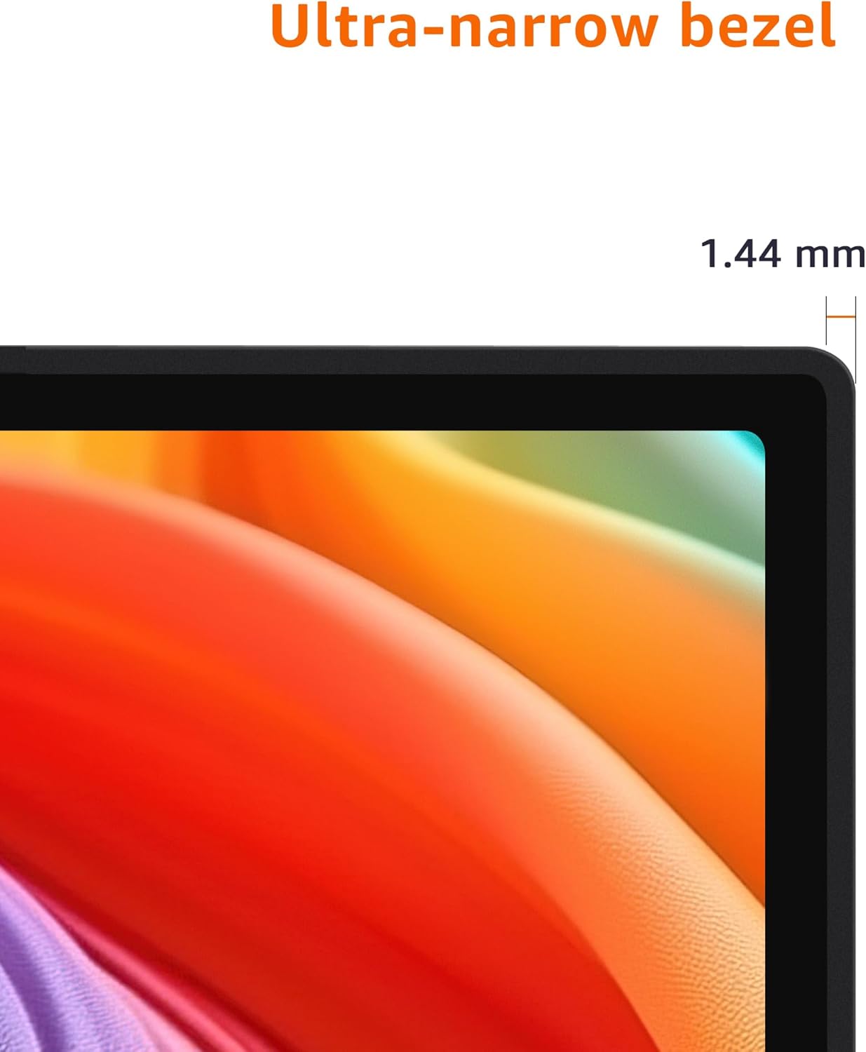 Amazon Basics 24 in Monitor, FHD 1080P, Max 100Hz, VESA Compatible, Built-in Speakers, Black