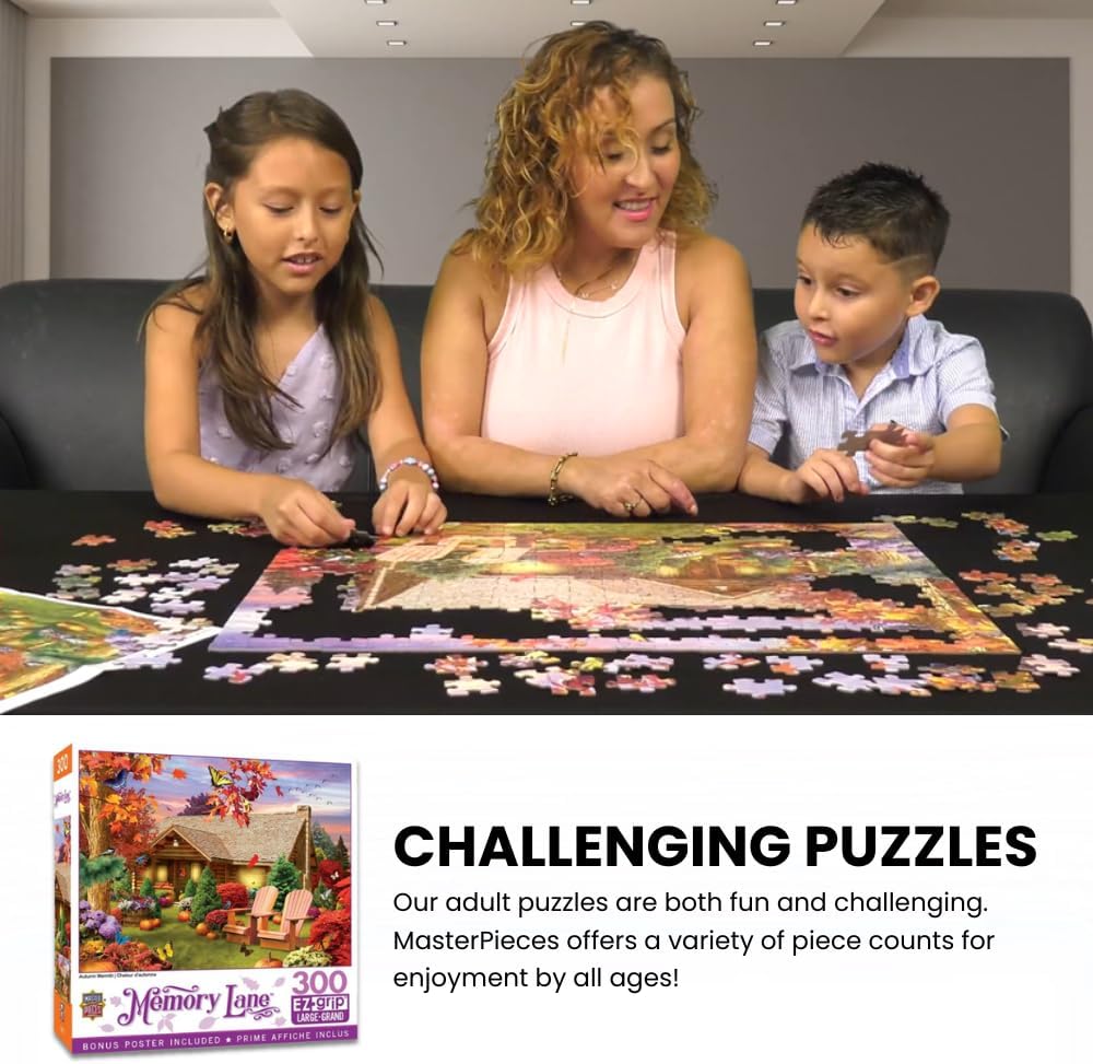 Masterpieces 300 Piece EZ Grip Jigsaw Puzzle - Twilight Flight - 18"x24"