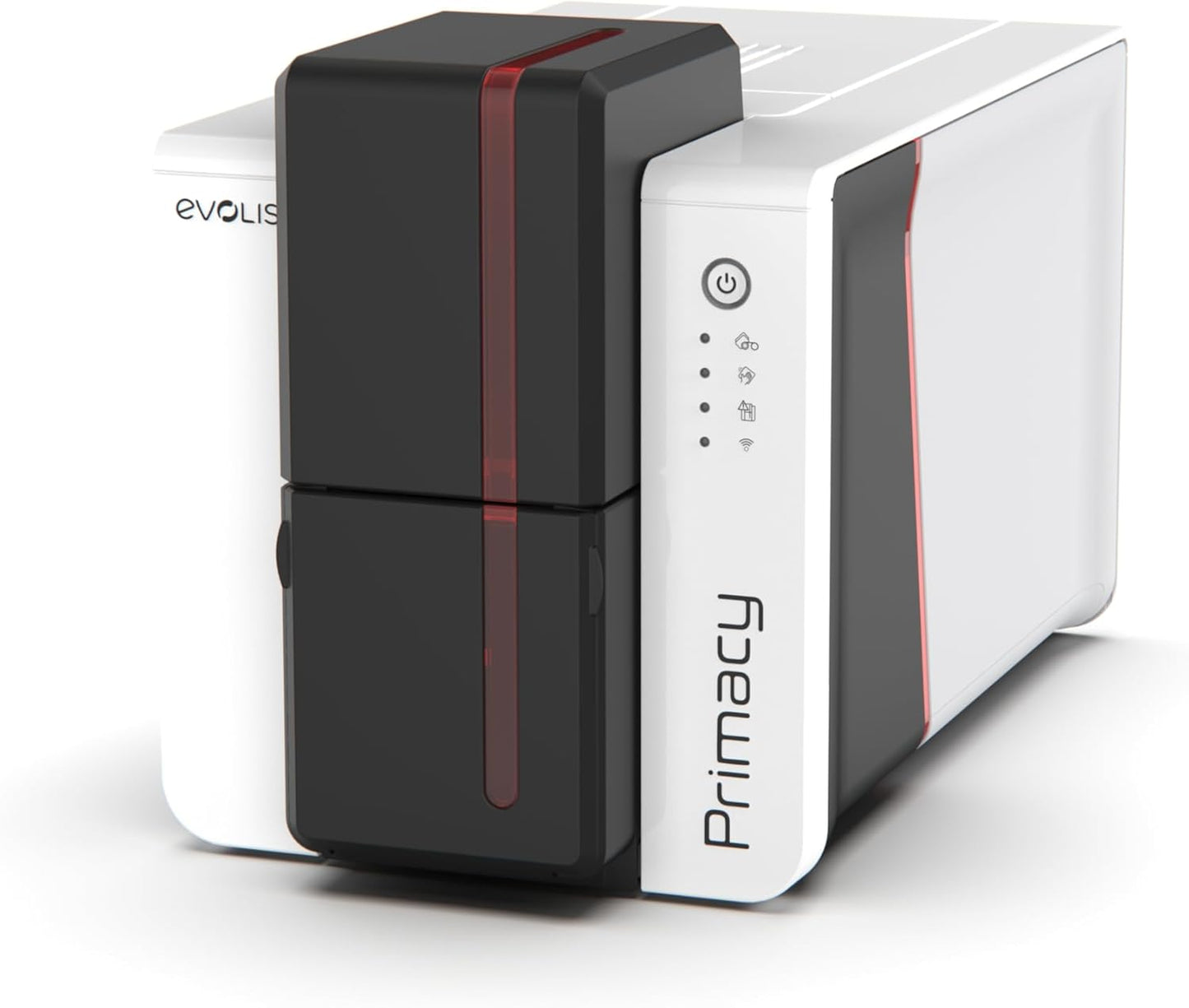Evolis Primacy 2 Dual-Sided ID Card Printer & Supplies Bundle Badge Machine (PM2-0025-A).