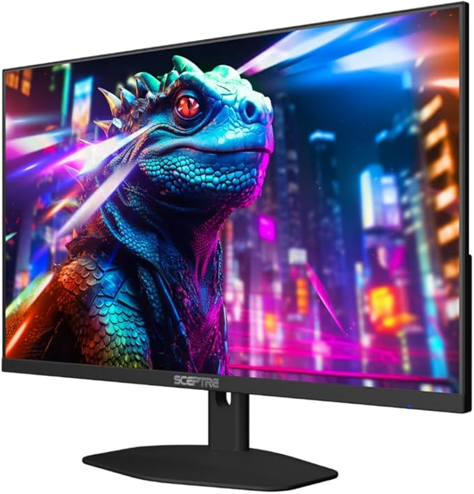 Sceptre New IPS 27-inch Prime Gaming Monitor 100Hz DP HDMI USB Type C, Build-in Speakers Machine Black 2026 (E275W-FP100T Series)