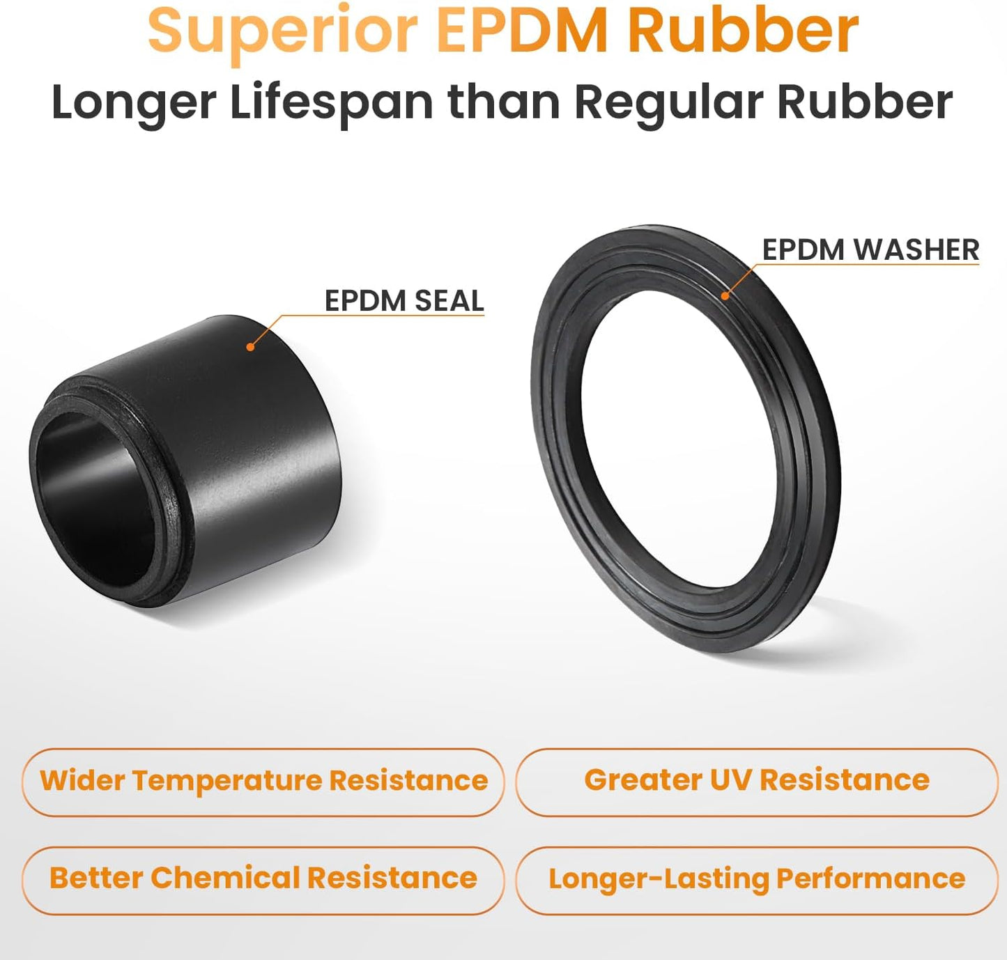 QILIPSU 12pcs 1/4" NPT Cable Gland Waterproof IP68 Nylon Cable Pass Through Cord Grip Connector Strain Relief Wire Grommet