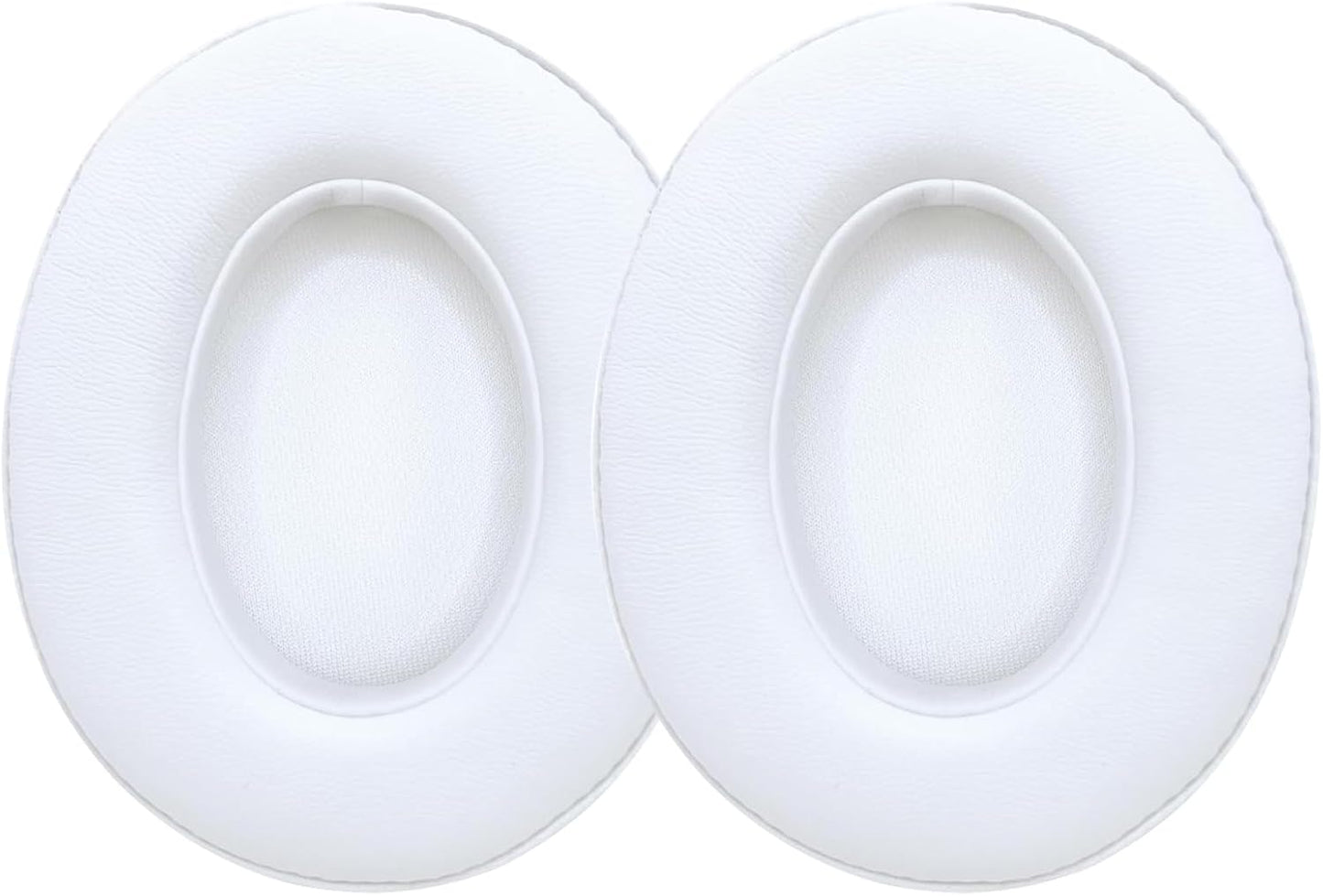 Replacement Ear Pads Cushions for Beats Studio（B0501、B0500），Beats Studio 2 & Studio 3 Wired & Wireless Headphones, Earpads with Soft Protein Leather, Noise Isolation Memory Foam - White