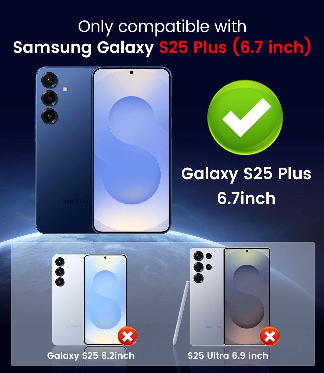 Magnetic for Samsung Galaxy S25 Plus Case [Compatible with MagSafe][Built-in Camera Lens Protector] Slim Soft Silicone Bumper Shockproof Metallic Luster Phone Shell (Burgundy)