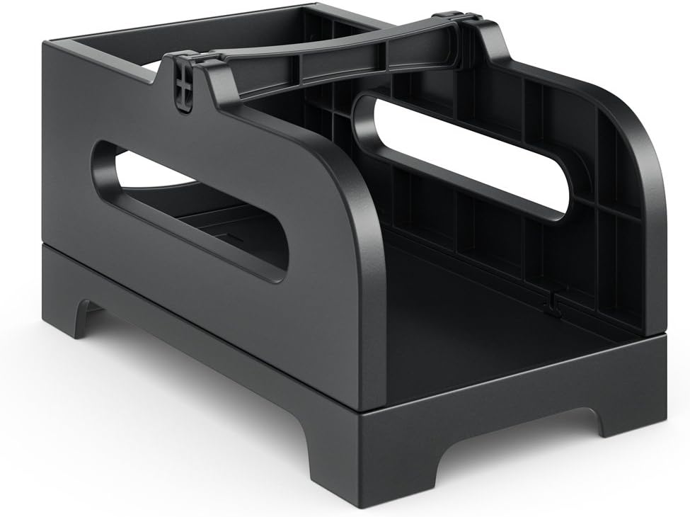 Rollo Thermal Label Holder for Rolls and Fan-Fold Labels - Shipping Label Holder for Thermal Printer