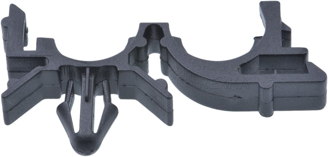 Rexka ID 13/32" OD 19/32" Wire Loom Routing Clips for GM 8911497 (Pack of 30)