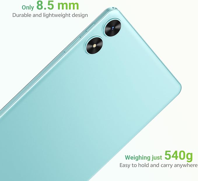 Tablet 10.1 inch, Android 15 Tablet with Case, 24GB RAM + 64GB ROM 1 TB Expandable, 1280x800 HD IPS Touch Screen, 8H Battery, WiFi 6, BT 5.4, Dual Camera (Blue)