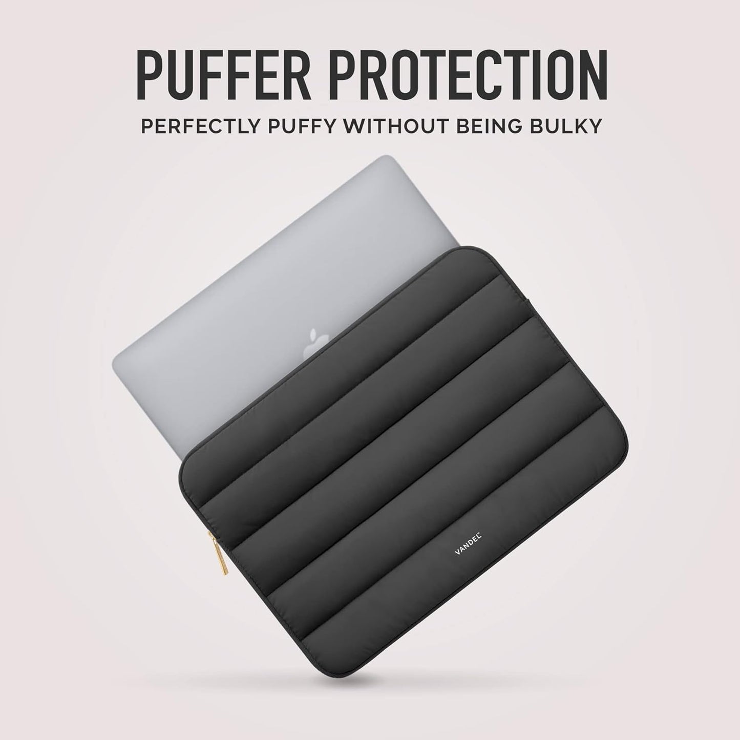 Vandel - The Original Puffy Laptop Sleeve 15-16 Inch Sleeve for Women and Men MacBook Pro 16 in Case, Cute Computer Bag 15.6 Inch HP Carrying Case - Apple, Asus, Dell, HP Laptop Case 15.6 Cover