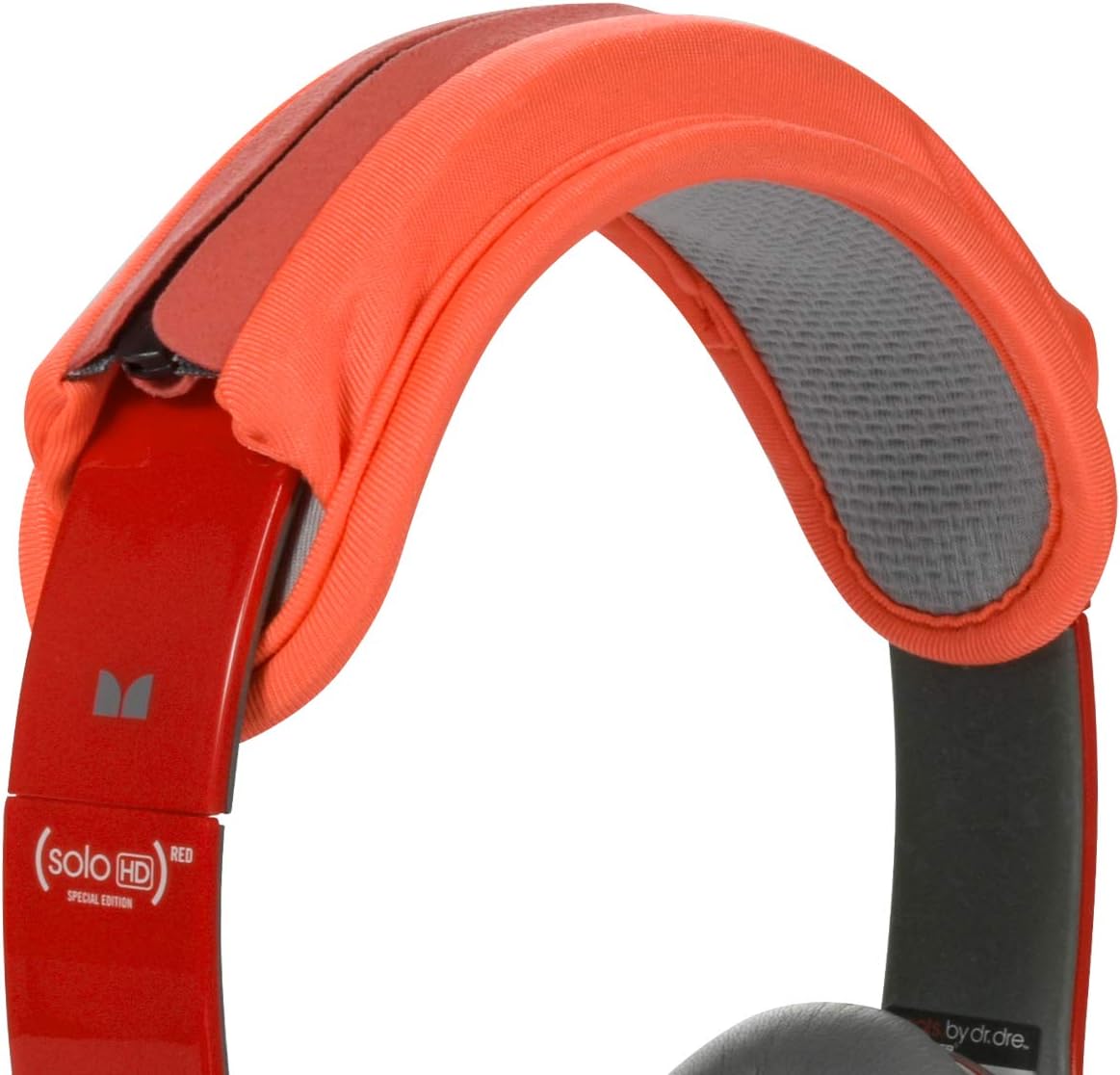 TXEsign Universal Replacement Headband Cushion Pad Cover Protector Compatible with ATH M50X, QC 35i/35ii, QC25, Solo 2/Solo 3, Studio 2/3 Headphones (Orange)