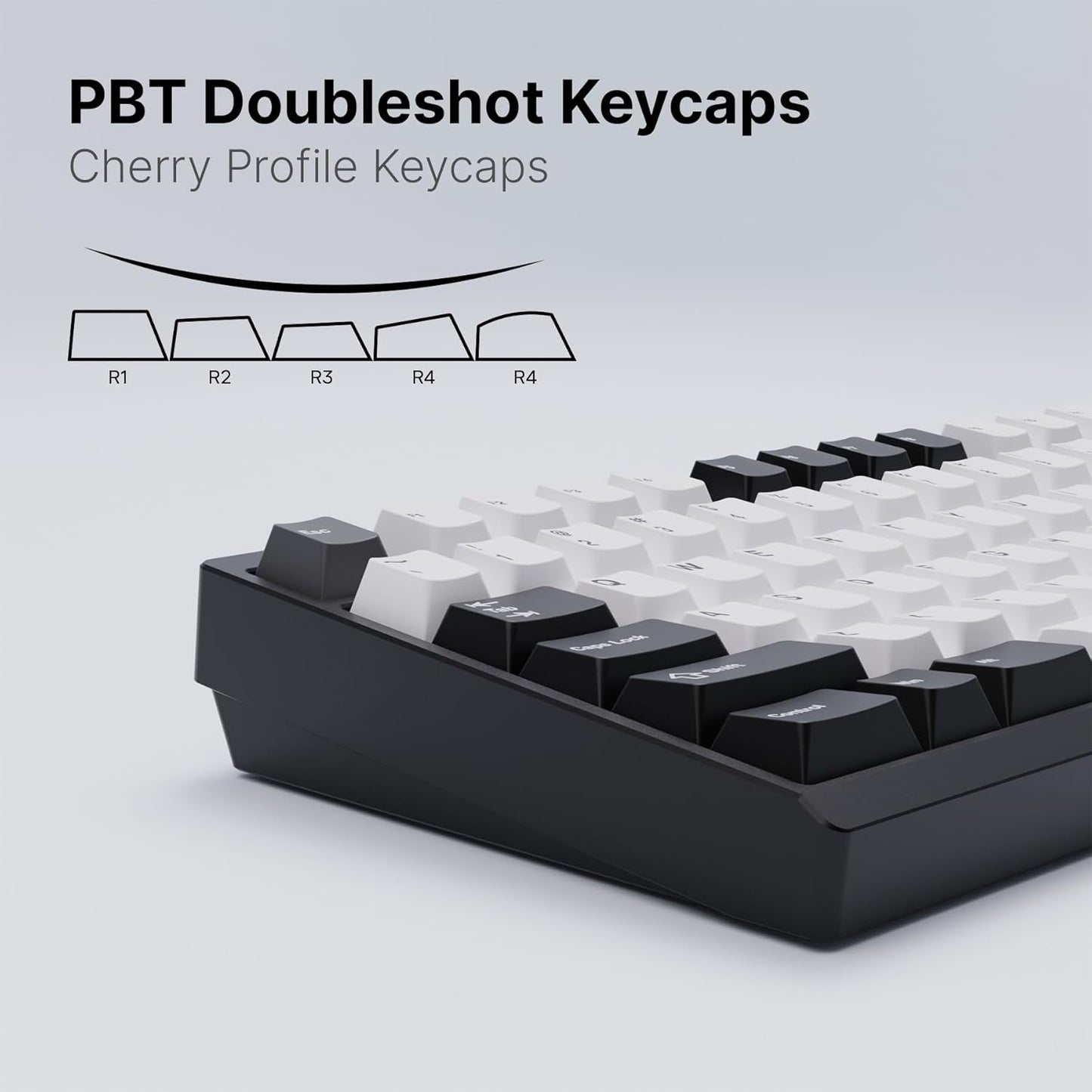 Chilkey ND TKL Aluminum Mechanical Keyboard, 87 Keys Tenkeyless Wireless Gaming Keyboard, Tri-Mode BT5.3/2.4GHz/USB-C PBT Keycaps Hot Swappable Custom Key Board for Windows Laptop Office PC