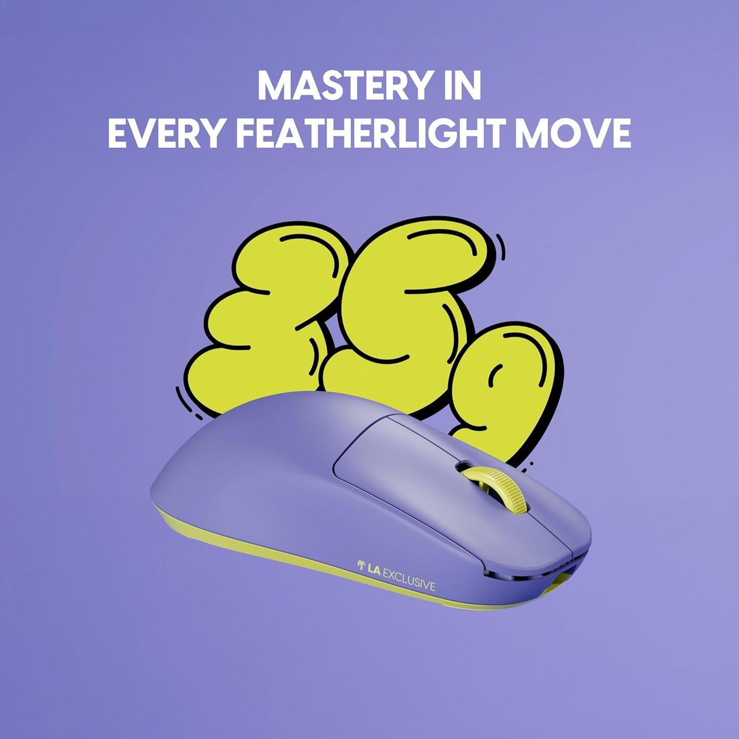 Pulsar Gaming Gears X2 Crazylight Wireless Gaming Mouse, Ultra Lightweight 1.23 oz (35g), Optical Switch, 32000 DPI, 750 IPS, XS-1 Sensor, 8k Compatible (LA Edition)