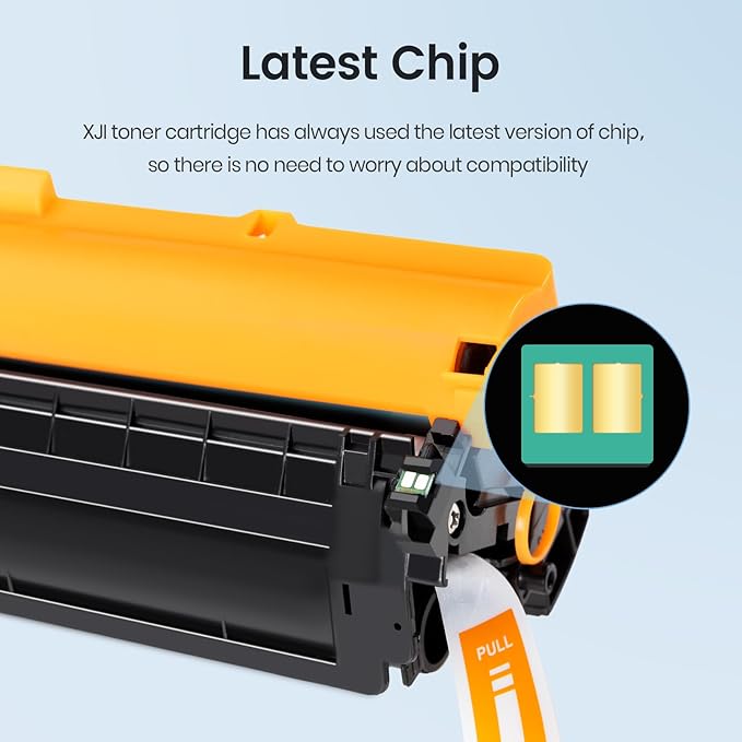 XJI 141X(with Chip) Compatible Toner Cartridges High Yield Replacement for HP 141 X A W1410X 141A W1410A Ink, for Laser Jet M110w MFP M139w M140w Printer Black