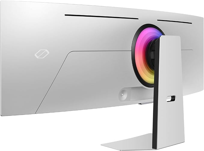 Samsung 49" Odyssey OLED G9 (G95SC) Series Curved Smart Gaming Monitor w QD-OLED, 240Hz, 0.03ms, AMD Freestyle Premium Pro, G-Sync Compatible, Dual QHD, Neo Quantum Processor Pro, LS49CG954SNXZA