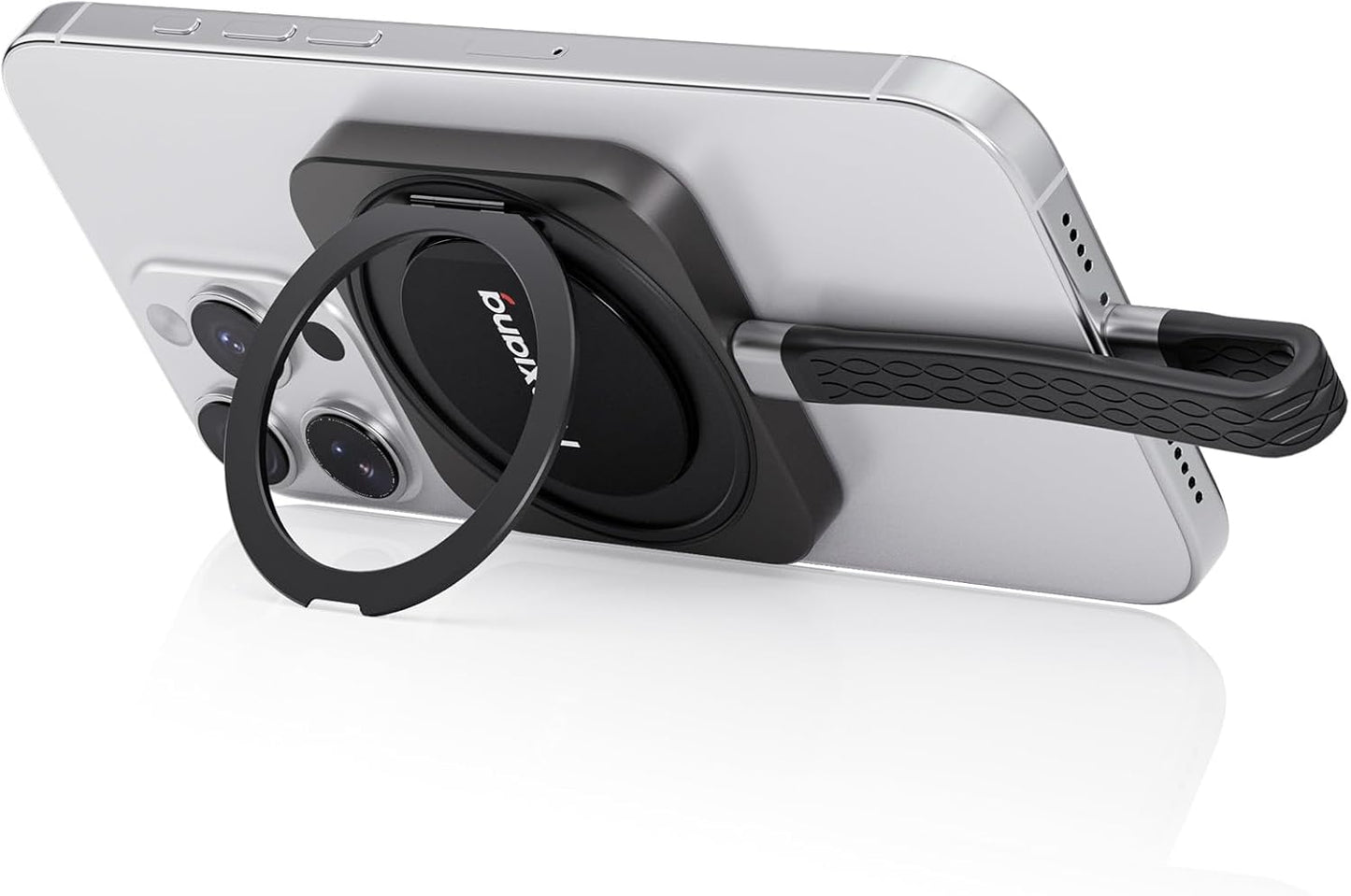 fanxiang 2TB Magnetic Portable SSD with 360° Rotating Stand, Up to 2000MB/s, USB-C 3.2 Gen 2x2 External Solid State Drive,Compatible with iPhone 15/16, Android,Mac, PC, and Tablets