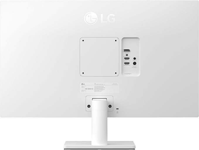 LG 27US500-W Ultrafine Monitor 27-Inch 4K UHD (3840x2160) HDR10 IPS Borderless Design Reader Mode Flicker Safe Switch App HDMI DisplayPort - White