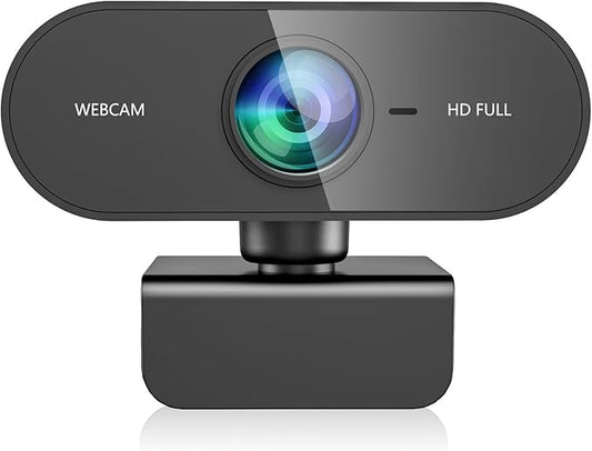Webcam for pc with Microphone,Full Hd 1080P Streaming Web Cam for Mac Laptop, USB External Computer Camera for Desktop,Best Cheap Face Cam for Video Conference,Zoom,Gaming YouTube Microsoft