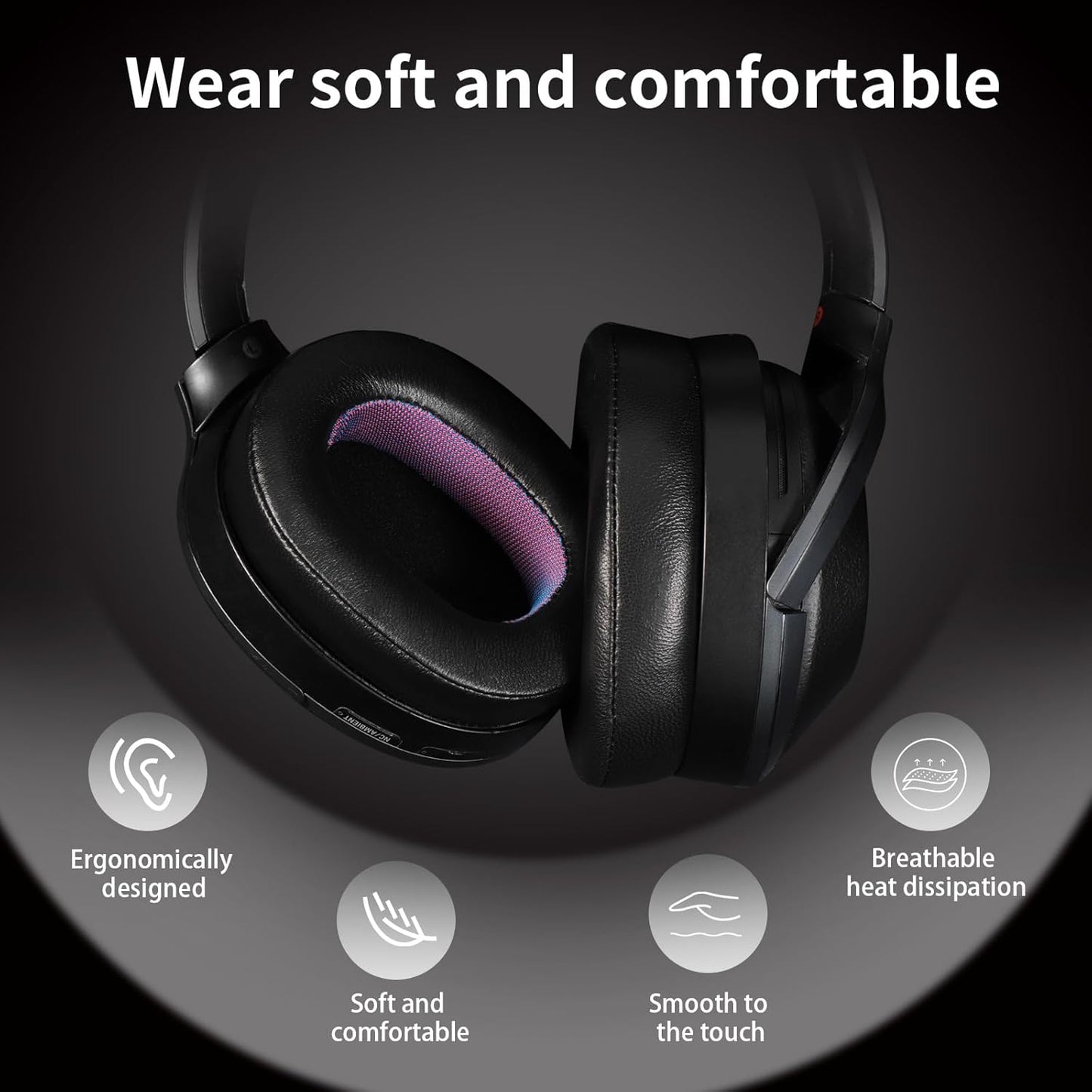 Sheepskin Replacement Earpads for Sony WH-1000XM2/MDR-1000X, Durable and Comfortable