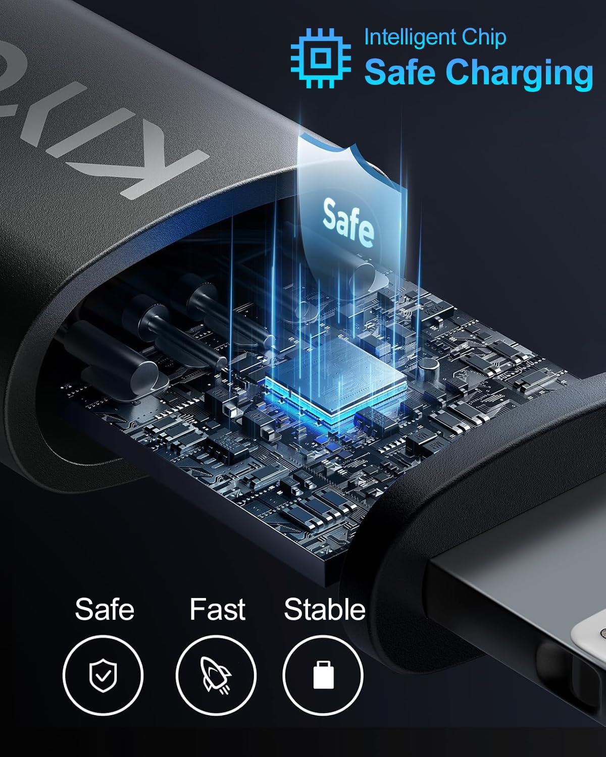 USB C Cable 3FT, 2Pack Coiled Braided USB A to Type C Charger Cable for Car 66W Fast Charging Cord Compatible with iPhone 16 15, iPad, Samsung Galaxy, Google Pixel, Moto, TCL, LG Phones and More