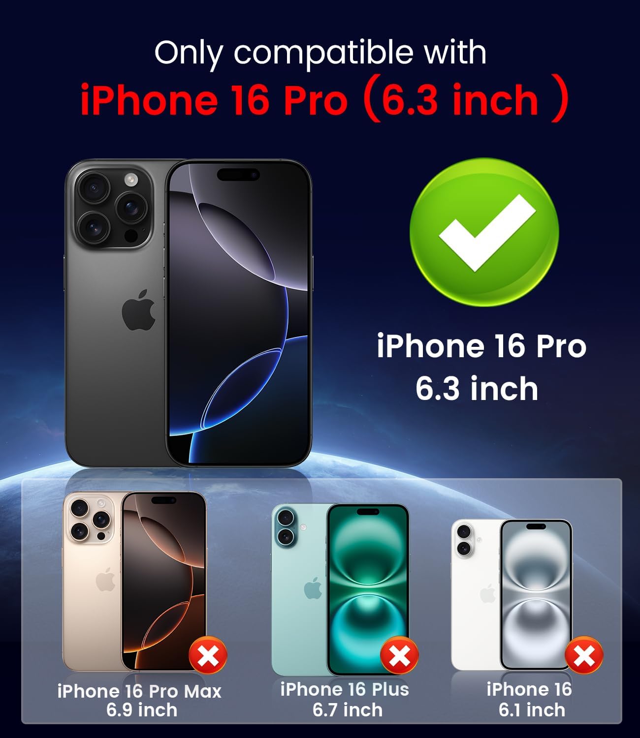 Magnetic for iPhone 16 Pro Case [Compatible with MagSafe][Built-in Camera Lens Protector] Slim Soft Silicone Bumper Shockproof Metallic Luster Phone Case (Burgundy)