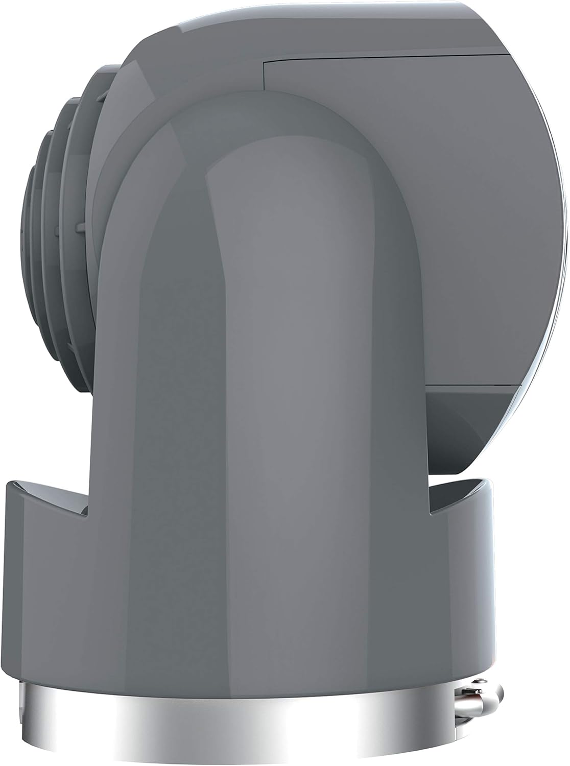 Vornado Flippi V6 Compact Air Circulator Fan, Quiet Portable Travel Fan for Office or Bedroom, Adjustable Head, 2 Speeds, Storm Gray