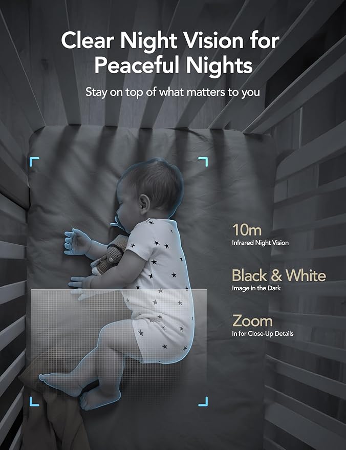 GNCC Cameras for Home Security,Indoor Security Cam,Dog Camera with Phone App,1080P Motion Detection,2-Way Audio,Night Vision,Cloud & SD Card Storage, Works Alexa,Easy Install,Only 2.4G WiFi (2-Pack)