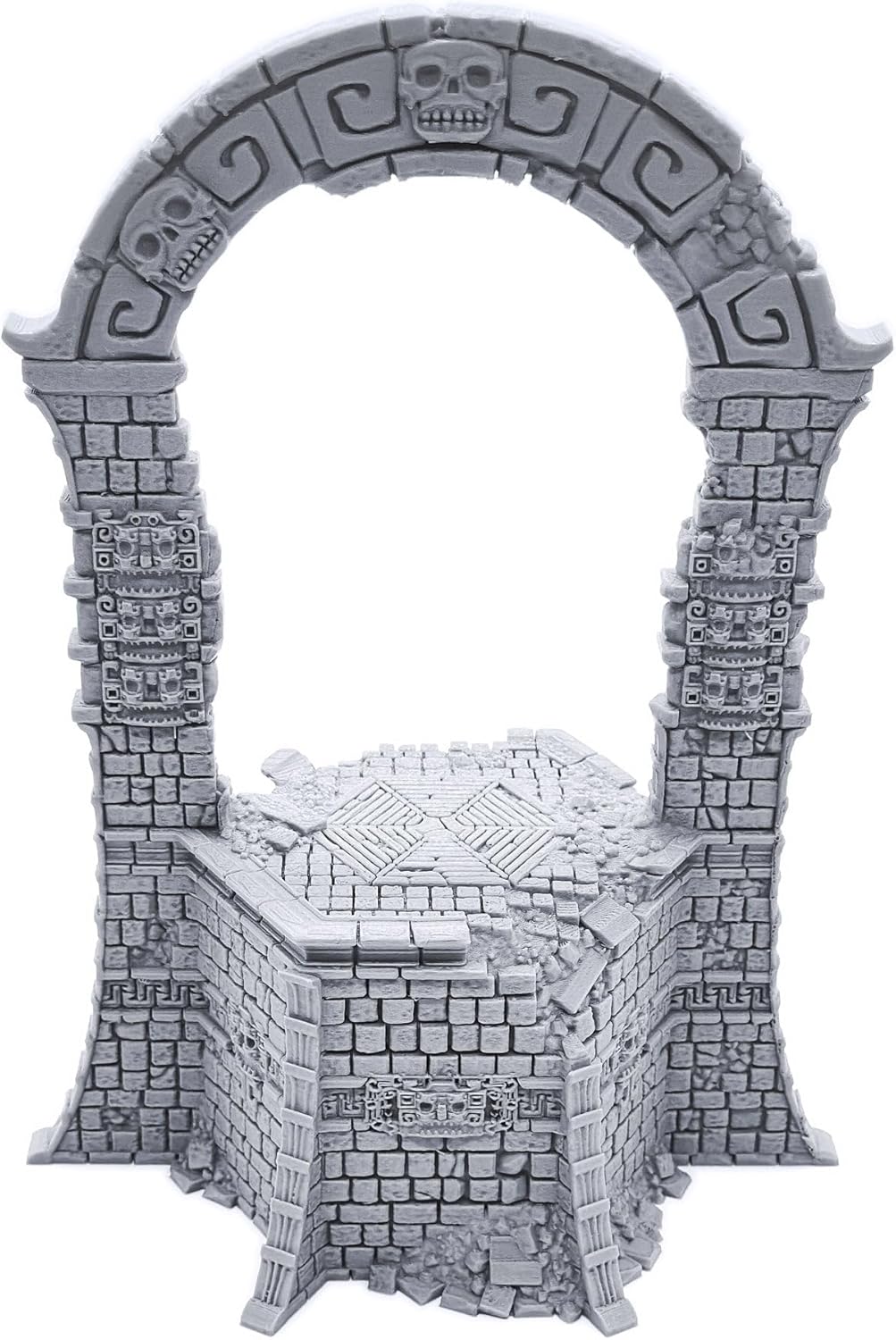 Sacred Dais by Printable Scenery, 3D Printed Tabletop RPG Scenery and Wargame Terrain 28mm Miniatures