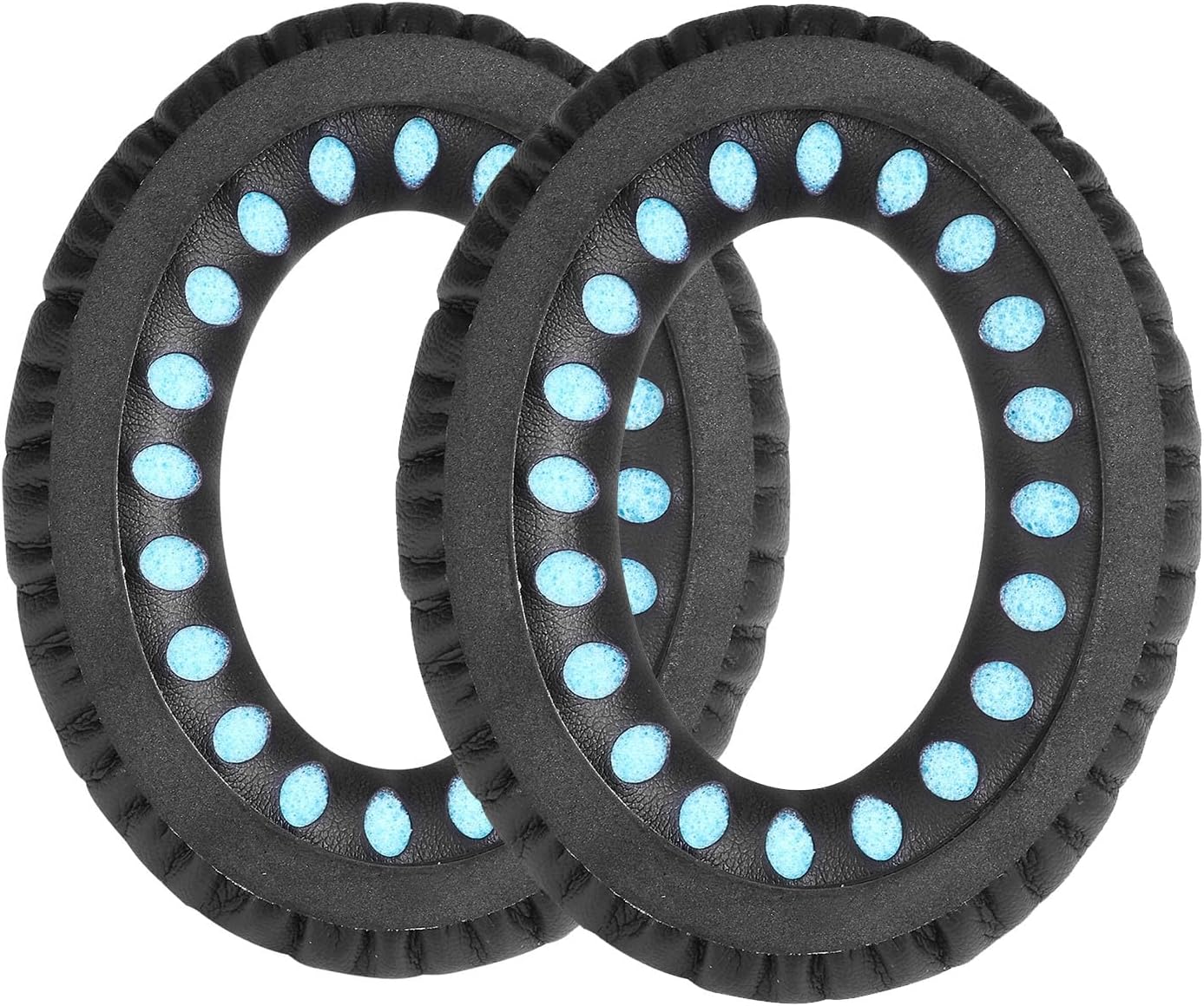 QC35 Replacement Ear Pads,Replacement Ear Pads for Bose QC35 & QC35ii (QuietComfort 35) Headphones - Softer Leather, Memory Foam, Extra Durability