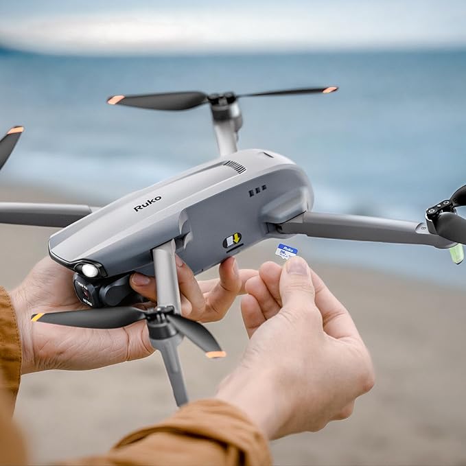 Ruko 256GB Micro SD Card with Adapter & Reader, A2, Class10, UHS-I U3/V30, 4K UHD, Up to 100MB/s Read, TF Memory Card for Drone, Camera, Gaming Console