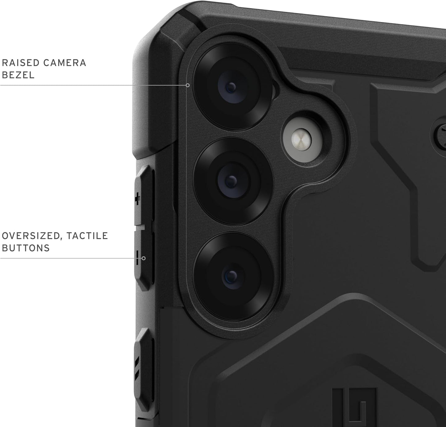 URBAN ARMOR GEAR UAG Designed for Samsung Galaxy S25 Case 6.2" Pathfinder - Compatible with Magnetic Charging Armor Shell Impact-Resistant Rugged Military Drop Tested Protective Cover, Black