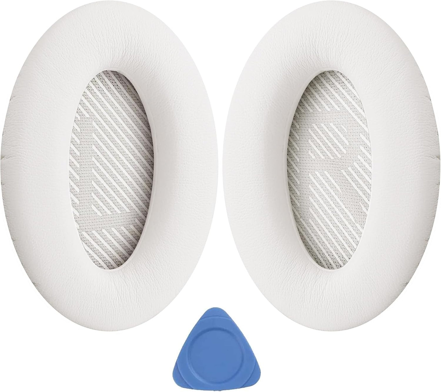 Replacement Ear Pads for Bose QuietComfort 35 (QC35) & Quiet Comfort 35 II (QC 35 ii) Headphones, EarPads Cushions with Noise Isolation Memory Foam, Softer Protein Leather, Added Thickness