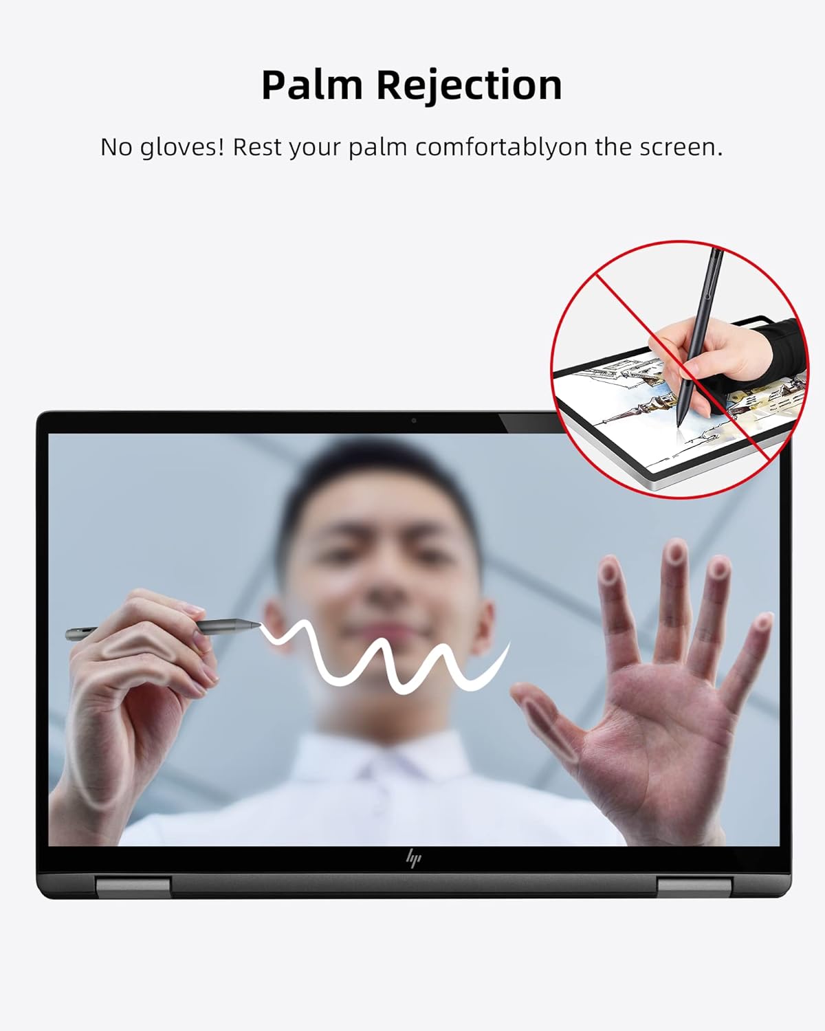 Metapen Stylus Pen M2 for Surface (Premium, 4096 Finest Control, Eraser End) - Compatible with Surface Pro 7//8/9/X//10/11/Book 3/Laptop 4/Studio 2, ASUS VivoBook Flip 14, for Creators,Students,Doers