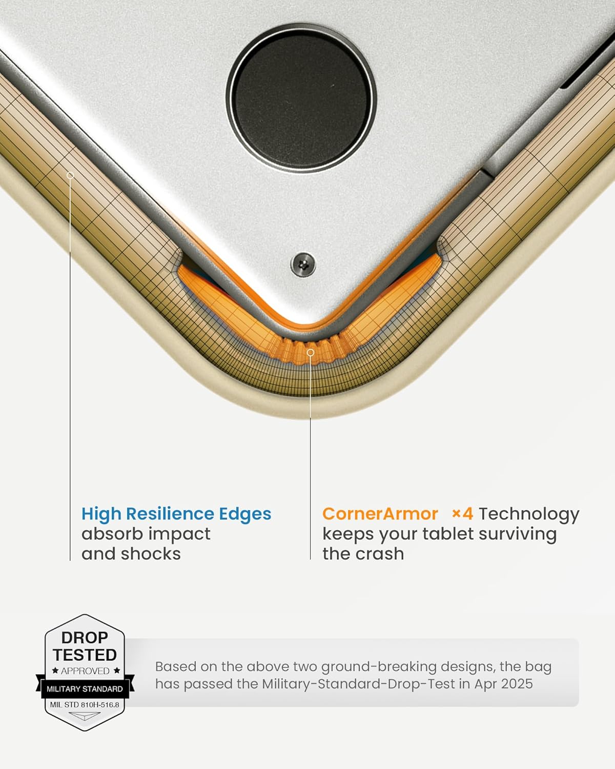 tomtoc 360 Protective Puffy Laptop Sleeve for 14-inch MacBook Pro M4/M3/M2/M1 Pro/Max A3112 A3401 A3185 A2992 A2918 A2779 2024, 13.5/13.8-inch Surface Laptop 7(Copilot+ PC)/6/5/4/3, Quilted Design