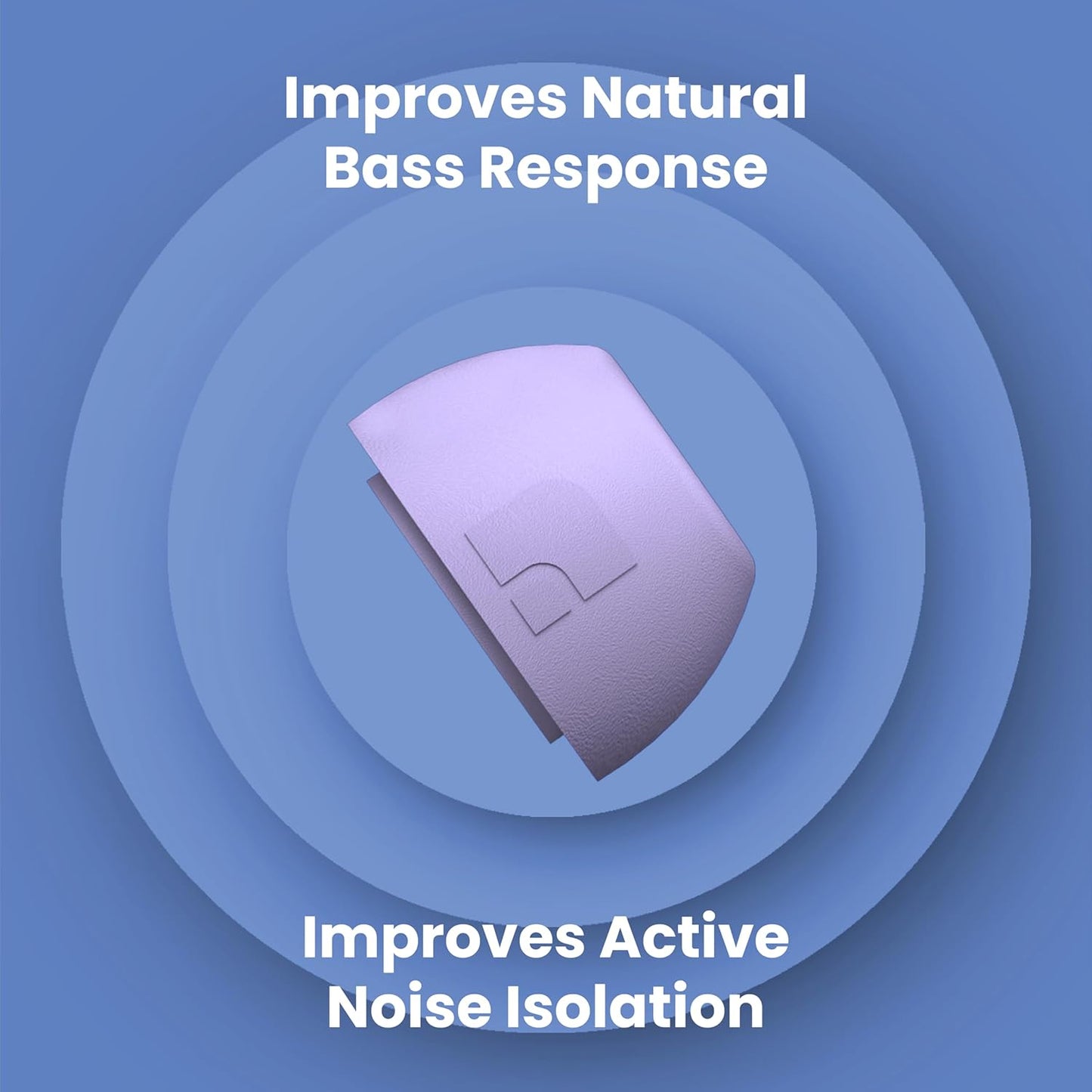 Foam Masters Ultra-Premium Memory Foam Ear Tips for AirPods Pro 1st & 2nd Gen | 3 Pairs | Black Magic Ver 6.0 | Secure | Comfort | Better Noise Cancel | Replacement Buds – Lilac Purple, Small