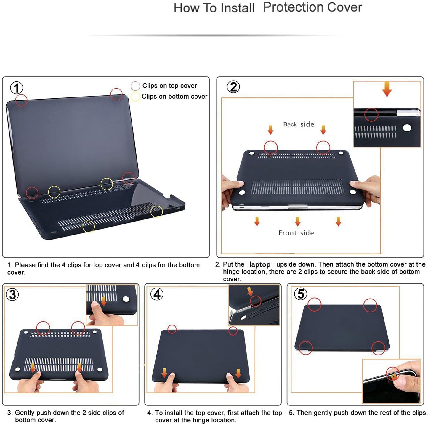 Compatible with MacBook Air 13 Inch Case 2017 2016 2015 2014 2013 2012 2011 2010 Release A1466/A1369, Plastic Hard Shell Case & Keyboard Cover & Screen Protector - Forest Night Sky