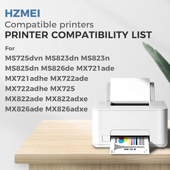 58D1X00 Black Toner Cartridge Extra High Yield Replacement for Lexmark 58D1X00 Toner Compatible with Lexmark MS725 MS823 MS824 MS825 MS826 MX721 MX722 MX725 MX822 MX824 MX826 Laser Printer