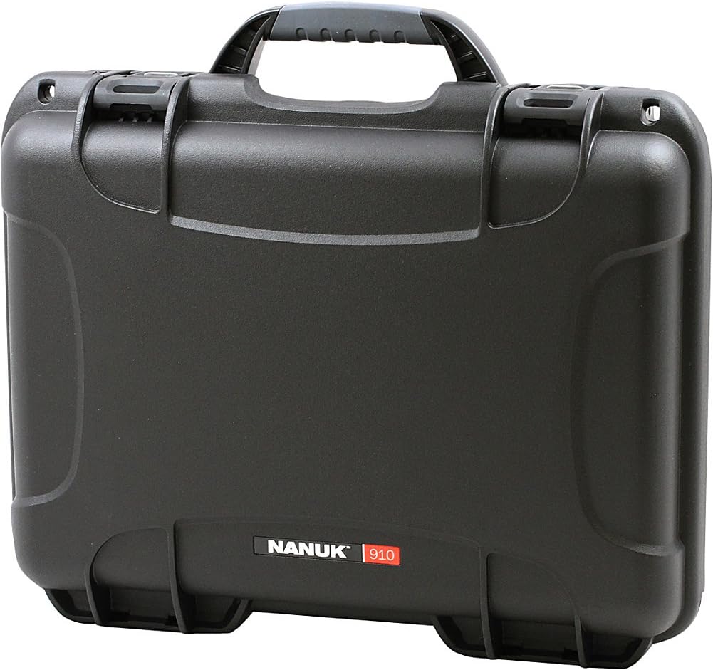 Nanuk 910 Waterproof Hard Case Empty - Black