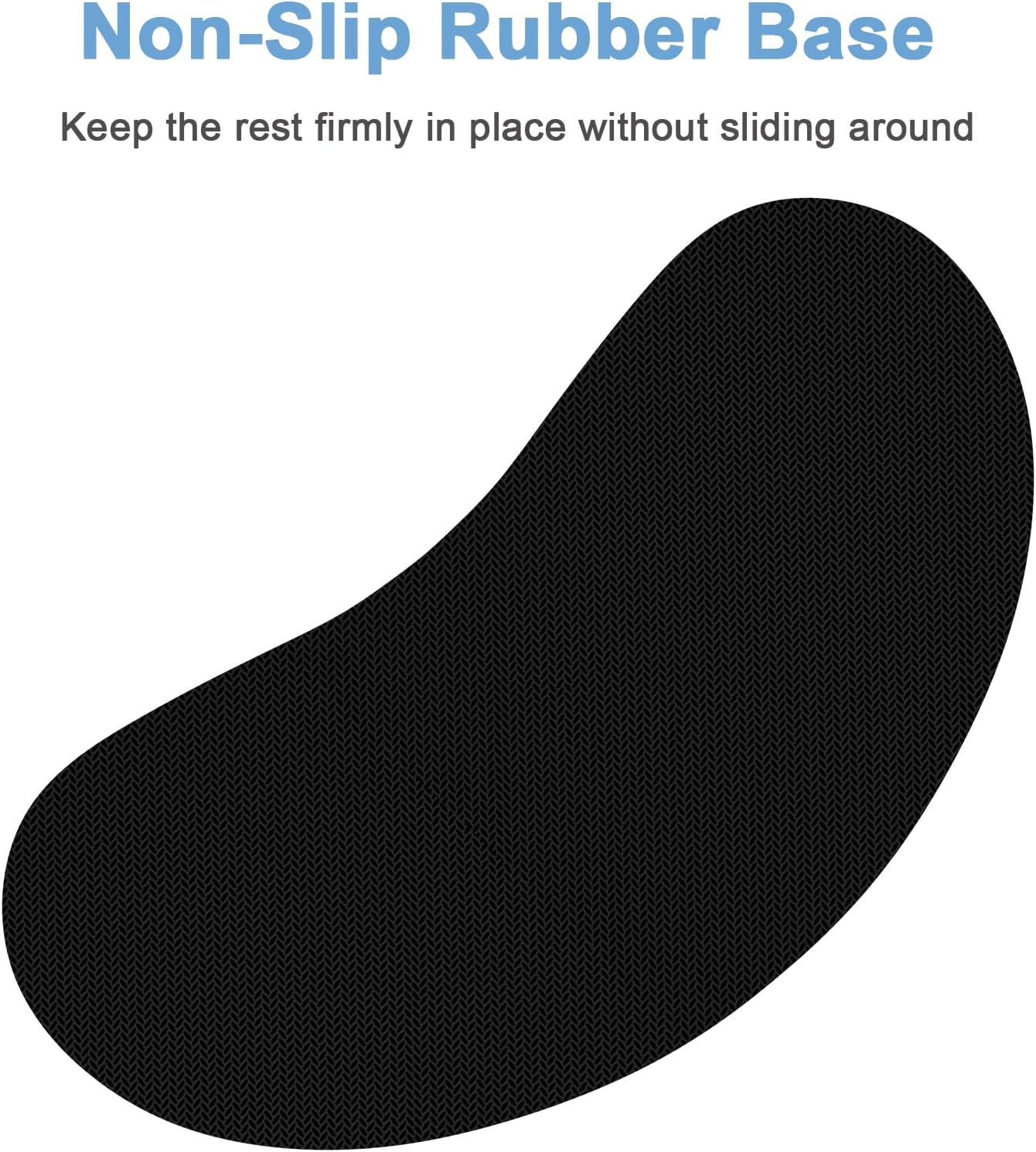 Dapesuom Mouse Wrist Rest, Cute Ergonomic Memory Foam Mouse Wrist for Computer Desk Mats Support, Hand Rest Pad Cushion for Gaming, Office, Laptop, Men, Women, Pain Relief & Easy Typing, Pink