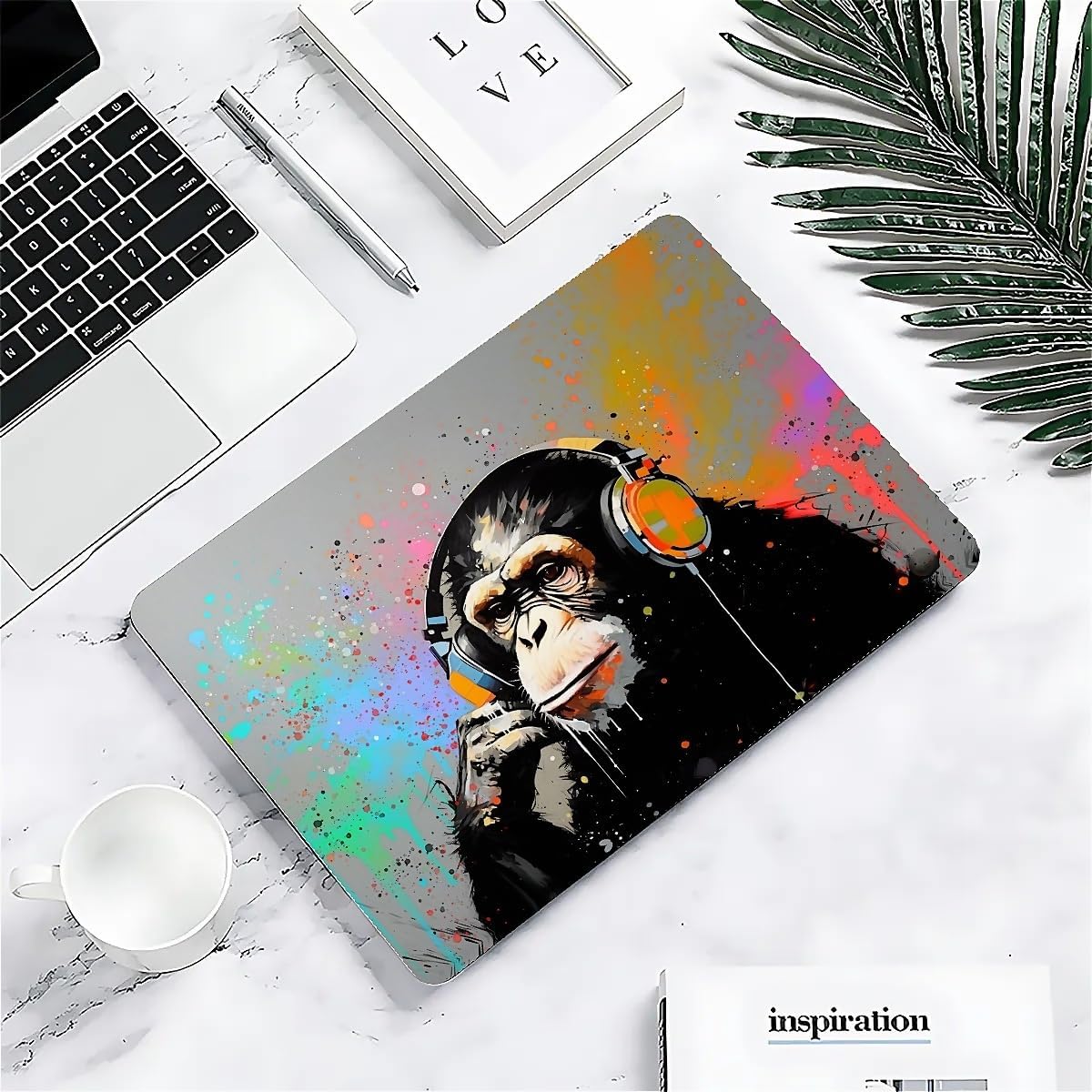 Compatible with MacBook Air 13.3 13.6 Inch Case 2022 2021 2020 2019 Plastic Hard Shell Case Cover,13.3 Pro(A1706/A1708/A1989/A2159/A2289/A2338), Monkey