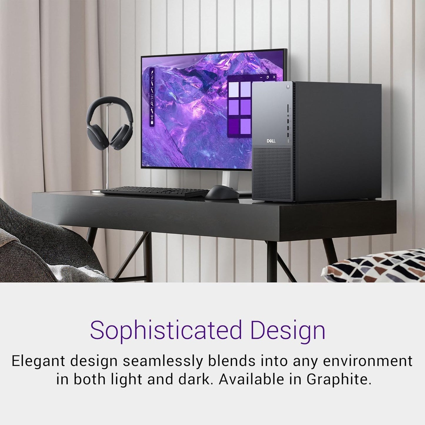 Dell Tower Plus EBT2250 Desktop Computer - Series 2 Intel Core Ultra 9 285 24-Core Processor up to 5.6 GHz, 32GB DDR5 RAM, 8TB SSD, Intel UHD Graphics 770, Windows 11 Pro, Graphite - EBT 2250