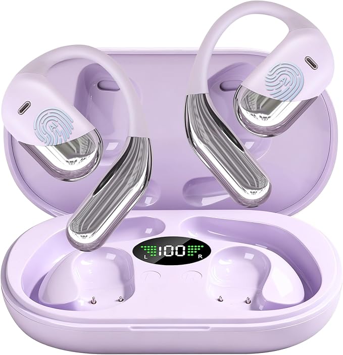 AI Translation Earbuds Real Time 144 Language Translator Earbuds, Audifonos Traductores Inglés Español, 3-in-1 Translating Device, Translate Ear Buds for Travel Business Learning with Charging Case