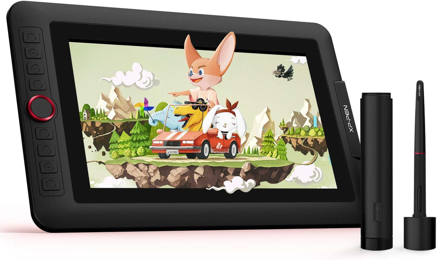 XPPen Artist12 Pro 11.6" Drawing Tablet with Screen Pen Display Full-Laminated Graphics Tablet with Tilt Function Battery-Free Stylus and 8 Shortcut Keys(8192 Levels Pen Pressure and 72% NTSC)