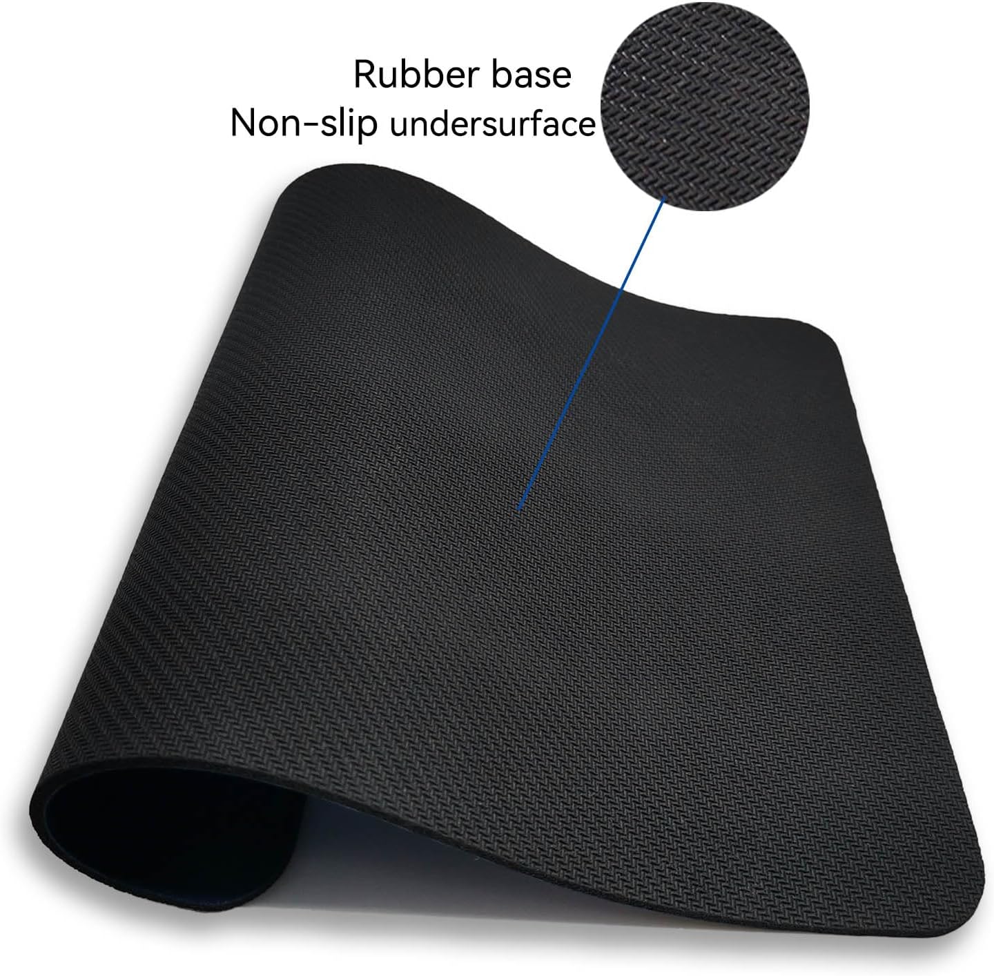 Beautiful Natural Scenery Forest Design Mouse Pad Mat Rectangle Non-Slip Rubber Base Mousepad