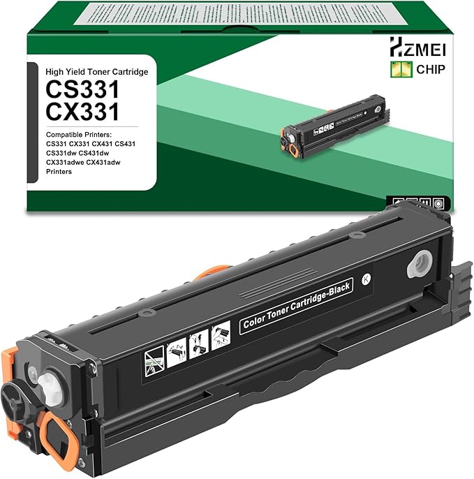 CS331 CX331 Toner Cartridge High Yield Lexmark 20N10K0 Toner with Chip Replacement for Lexmark CS331 CX331 CS331dw CS431dw CX331adwe CX431adw Series Printer