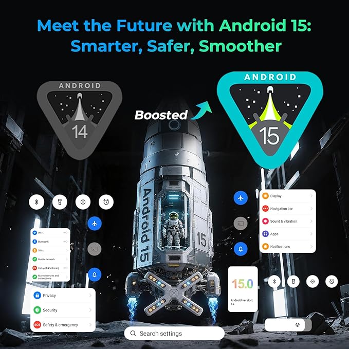HOTWAV R9 Ultra 5G 2025 Rugged Tablet Android 15, 11" FHD+ 120Hz 20080mAh Waterproof Tablet with Stylus, Octa-Core 24GB+512GB/2TB TF, 64MP+16MP+20MP, Gemini AI/IP68&IP69K/5G LTE&WiFi/Face ID/OTG/GPS