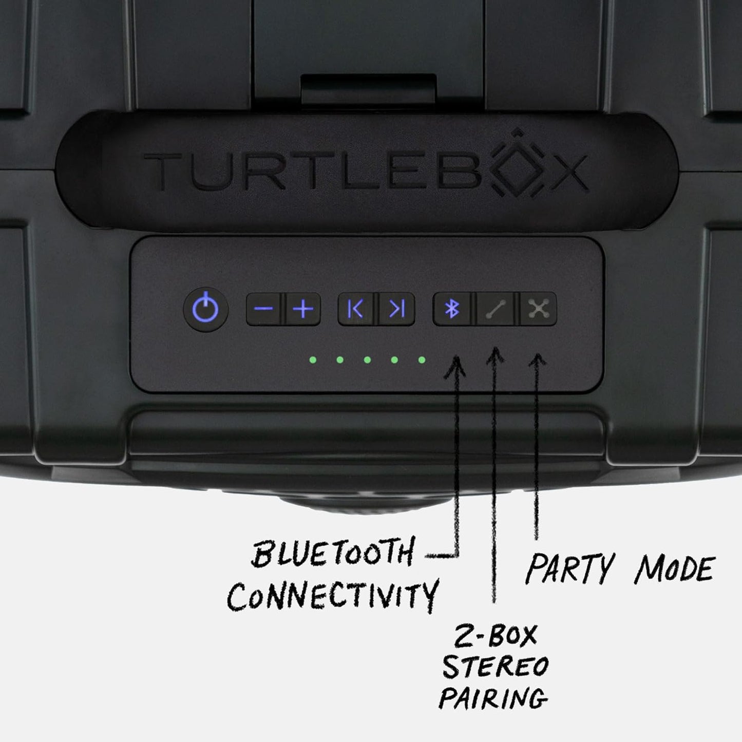 Turtlebox Original Gen 3: Portable Outdoor Bluetooth Speaker – Ultra-Loud (120dB), Waterproof (IP67), Rugged, Impact-Resistant, 3-Day Battery | Party Mode: Unlimited Pairing Stereo, Green/Burnt Orange