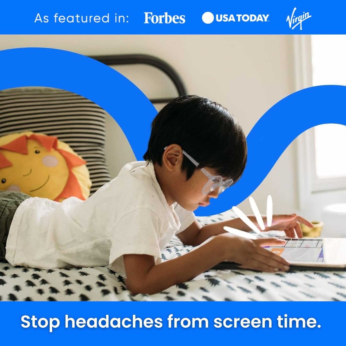 Ocushield Anti Blue Light Tempered Glass Screen Protector for Apple iPad Mini 6 (8.3") - Blue Light Filter for iPad - Anti Glare - Protect Your Eyes & Improve Sleep