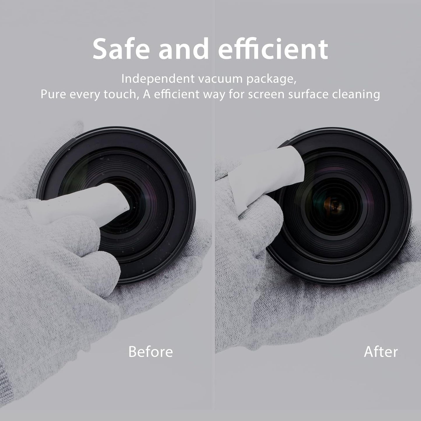 VSGO Professional Camera Cleaning Kit – for Canon, Nikon, Sony, DSLR & Mirrorless Cameras, Includes Lens Cleaning Pen, Air Blower, Sensor Swabs for Full Frame & APS-C, Microfiber Cloth