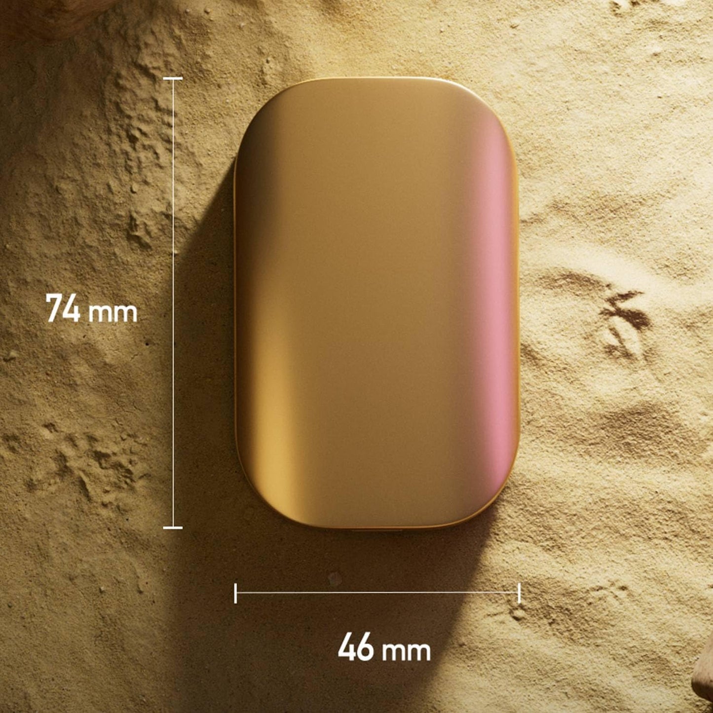 SK hynix Beetle X31 1TB Portable SSD with DRAM, up to 1050MB/s, USB 3.2 Gen2, External Hard Drive Compatible with PC, Mac, Laptop, PS5 (Champagne Gold)