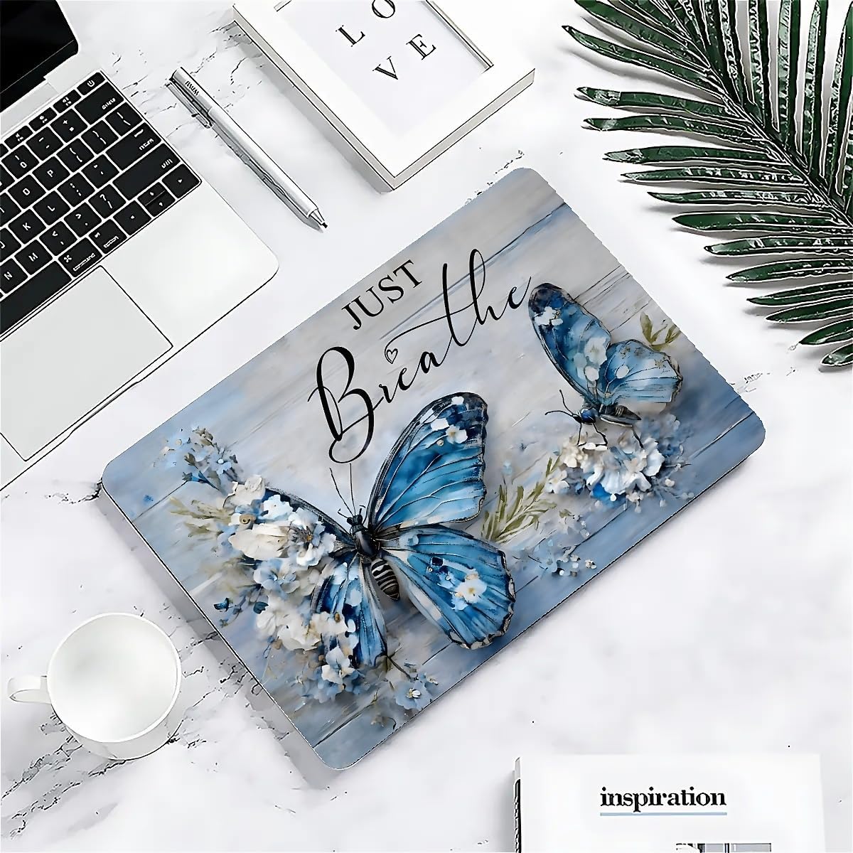 Compatible with MacBook Air 13.3 13.6 Inch Case 2022 2021 2020 2019 Plastic Hard Shell Case Cover,13.6 Air (A2681) M2 2022, Butterfly